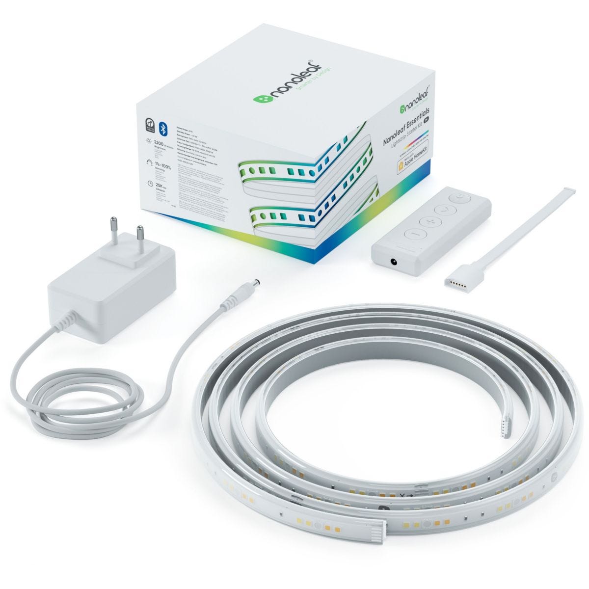 Nanoleaf Essentials kit de inicio tiras led 2m 1600Lm 30W 2700-6500K  120V-240V