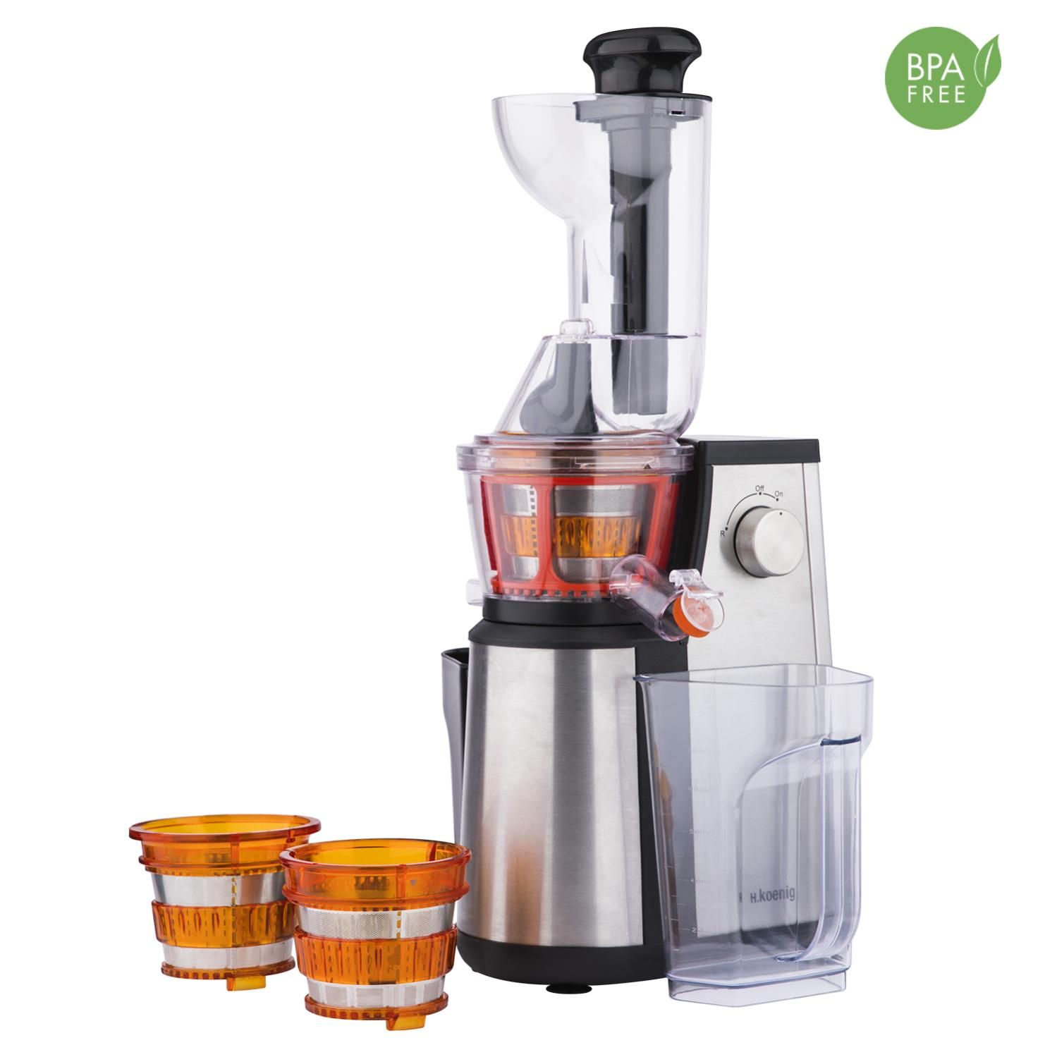 Licuadora De Prensado En Fr o GSX24 H.Koenig 3 en 1 50 RPM 400 W