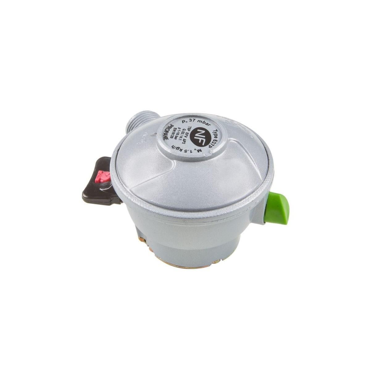 Regolatore Gas PROPANO 37 Mbar + Tubo Flessibile Gas Butano/propano 2 - Foto 2