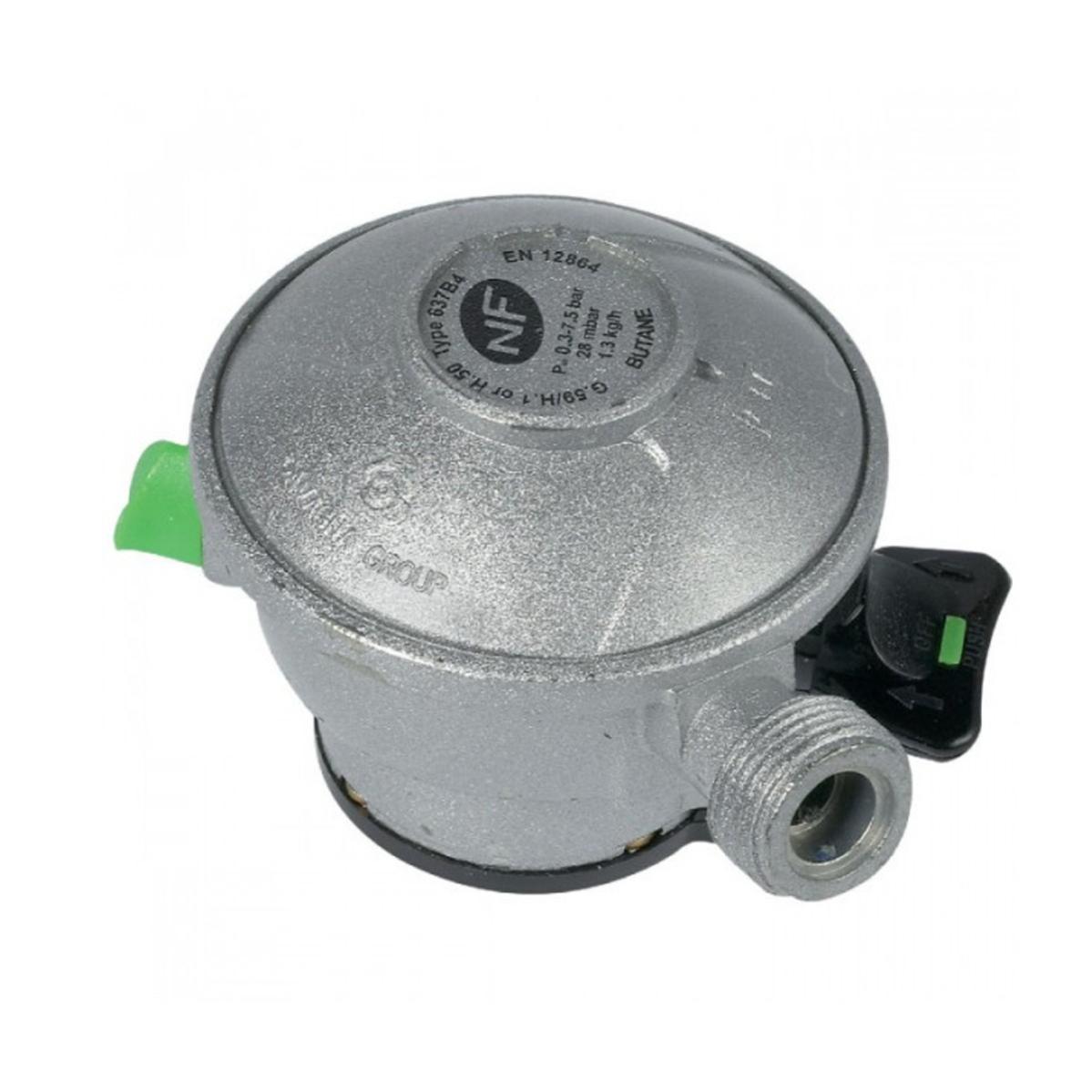 27mm Clip-on Gas Bottle Adaptor to Butane Pigtail 109 Male