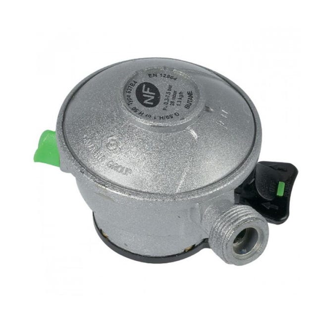 27mm Clip-on Gas Bottle Adaptor to Butane Pigtail 109 Male 27mm Clip-on Gas Bottle Adaptor to Butane Pigtail 109 Male
