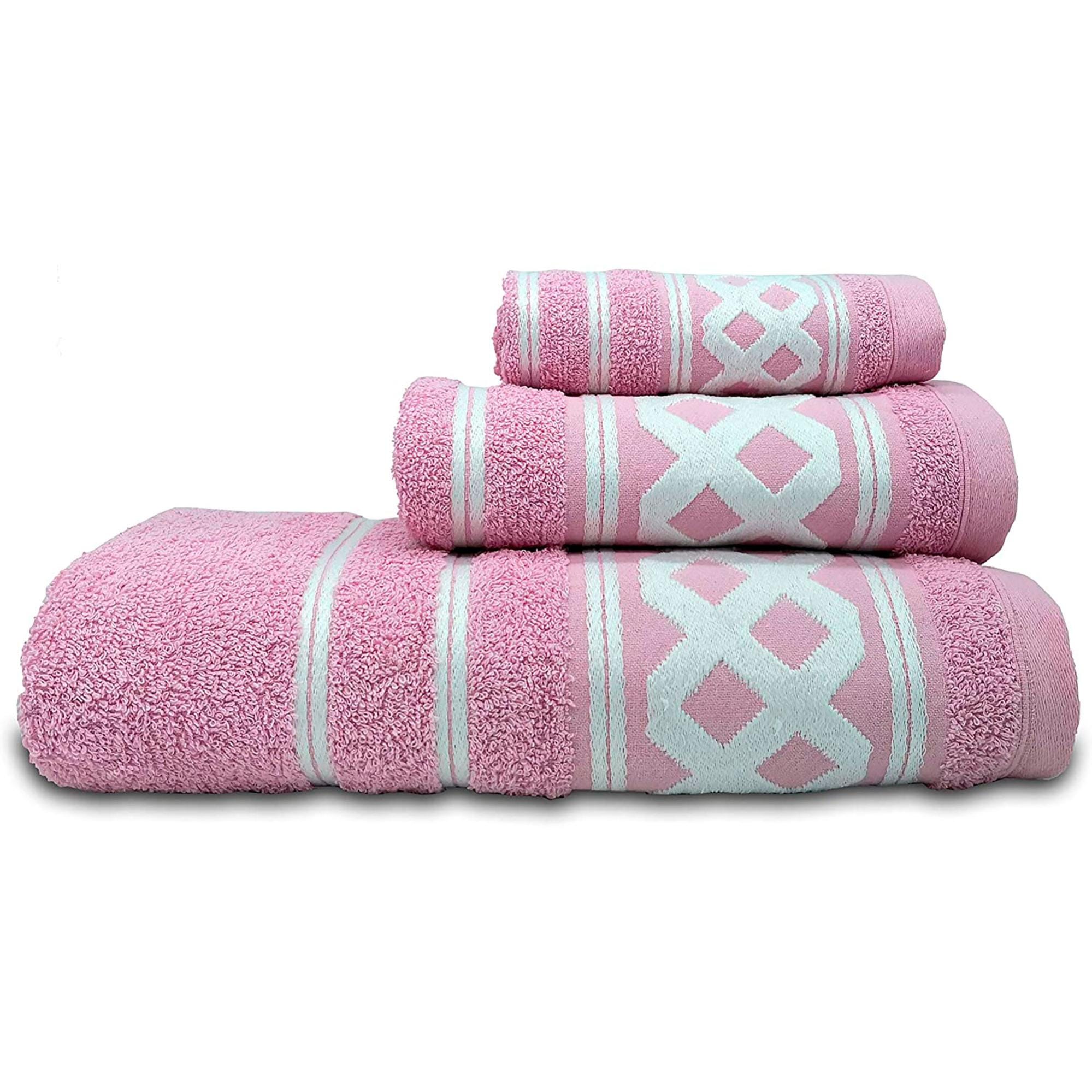 HTN - Asciugamani Di Cotone 100% Asciugamani Da Bagno A Mano Morbidi E HTN - Asciugamani Di Cotone 100% Asciugamani Da Bagno A Mano Morbidi E