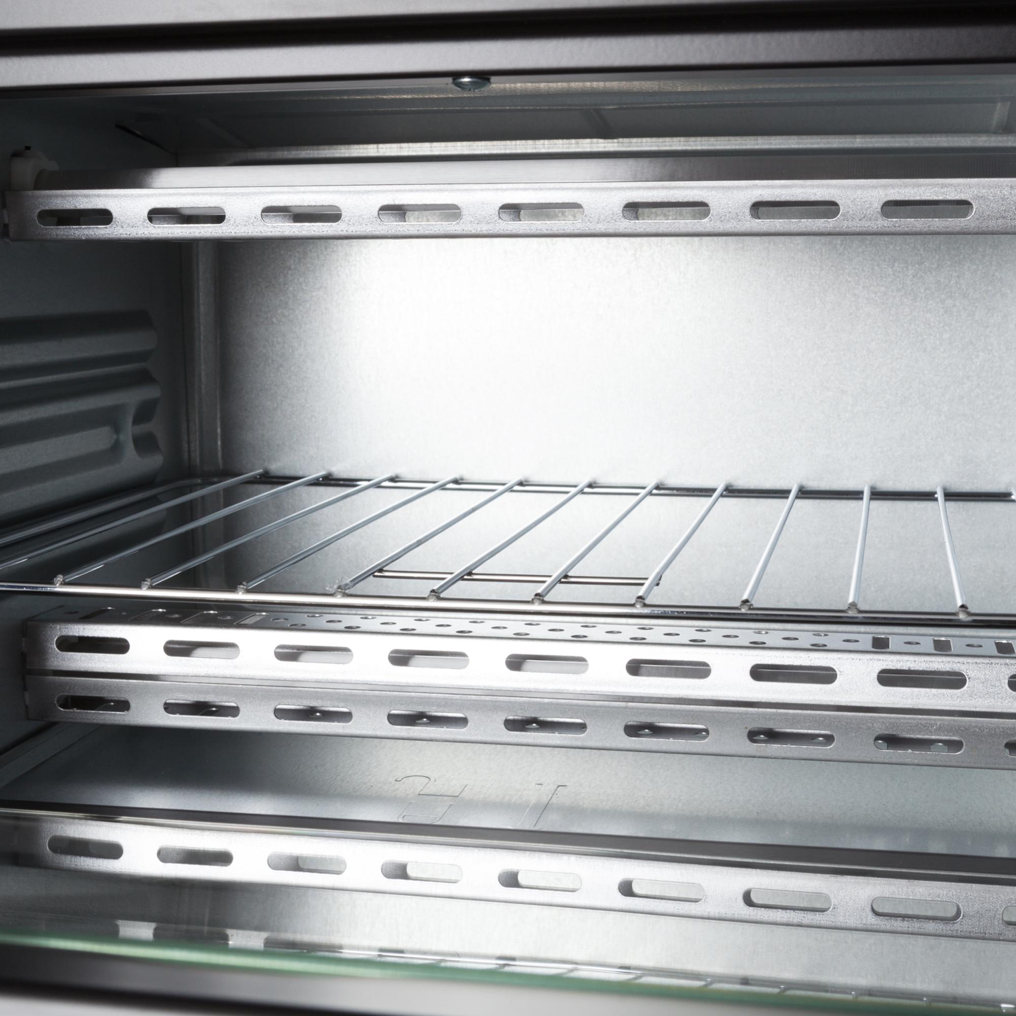 Horno Eléctrico Sobremesa, Minihorno Tostador, 9L, Calentador Cuarzo, Acero Inox., Grill, Mesko, Negro, 1000, MS 6013 | Leroy Merlin