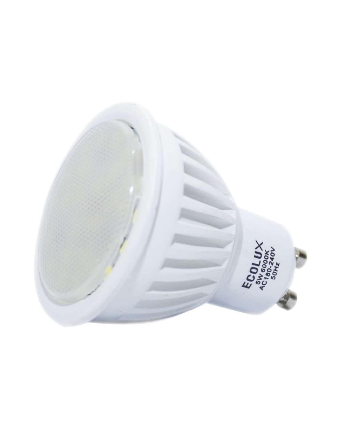 Spot Led Gu10 5w Éclairage 50w Dichroïque Blanc Naturel 4200k Leroy