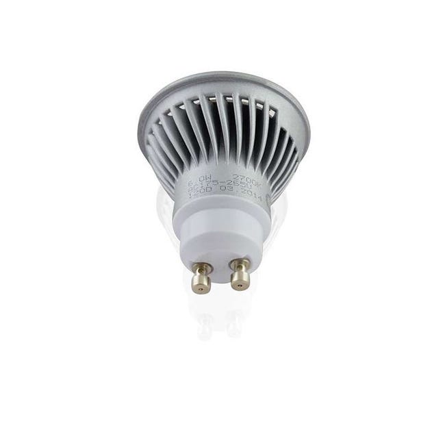 Ampoule led GU10 - 6W - Blanc chaud