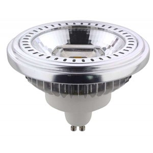 Ampoule AR111 Dimmable 15W LED GU10 30 degrés blanc chaud professionnelle