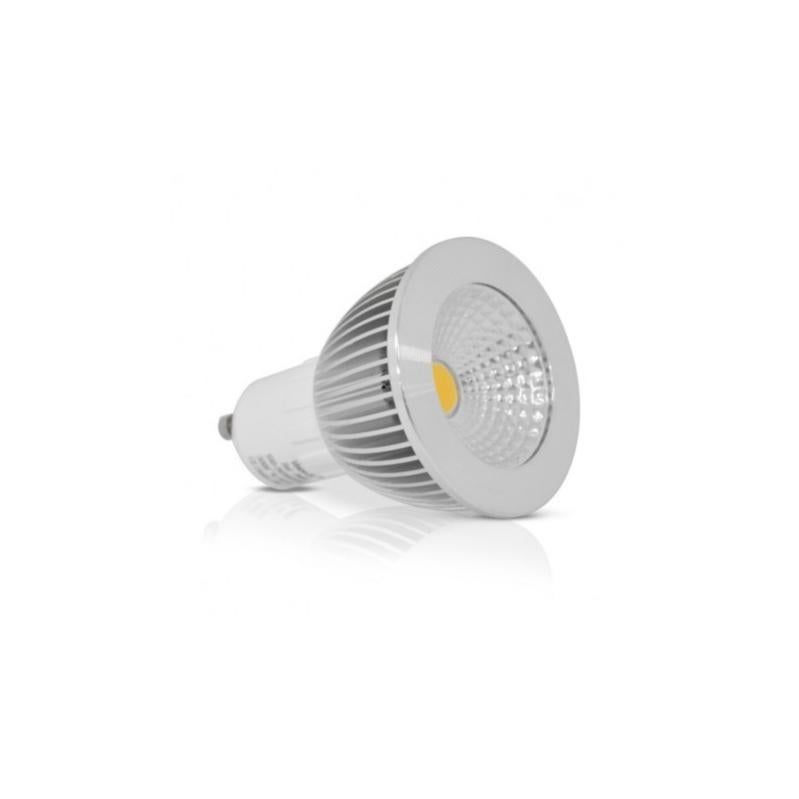 Ampoule Led Gu10 Spot 6w 3000 K Dimmable Aluminium 75 Leroy Merlin