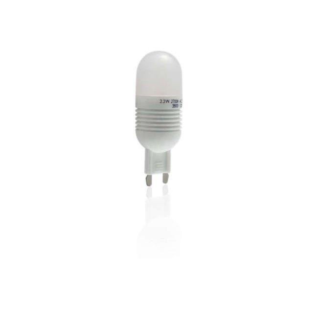 Ampoule G9 LED 2W Equivalente 20W 25W G9 Halogènes, Ampoule LED G9 Blanc  Chaud