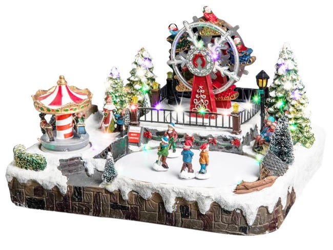 Village De Noel Caroussel Grande Roue K Services Leroy Merlin Village De Noel Caroussel Grande Roue K Services Leroy Merlin