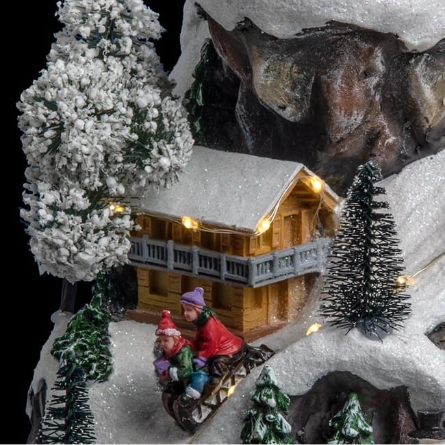 Deco montagne pour village de noel hotsell