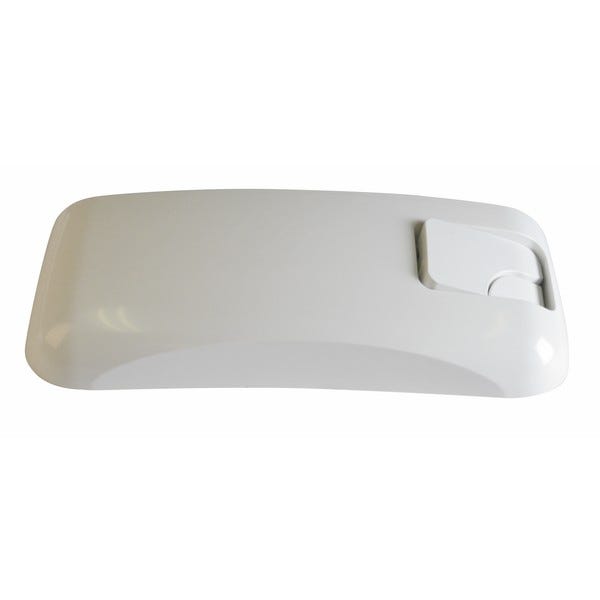 Wisa Serie 444 couvercle avec bouton poussoir pour Réservoir WC blanc -  8050410401 