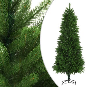 Albero di Natale Pino Luxury New con LED integrati, in PE Effetto Real  Touch / 210 cm