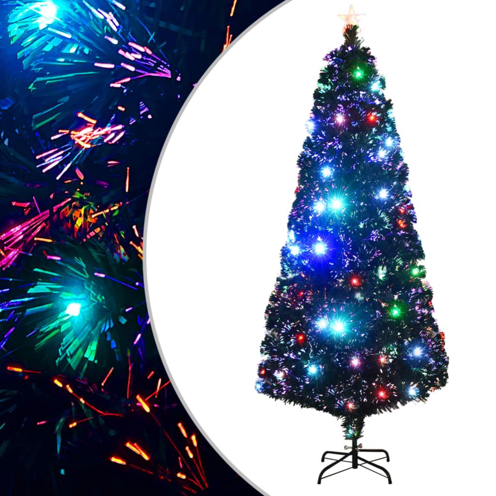 VIDAXL - Albero di Natale Artificiale Sottile con Base Verde 120 cm