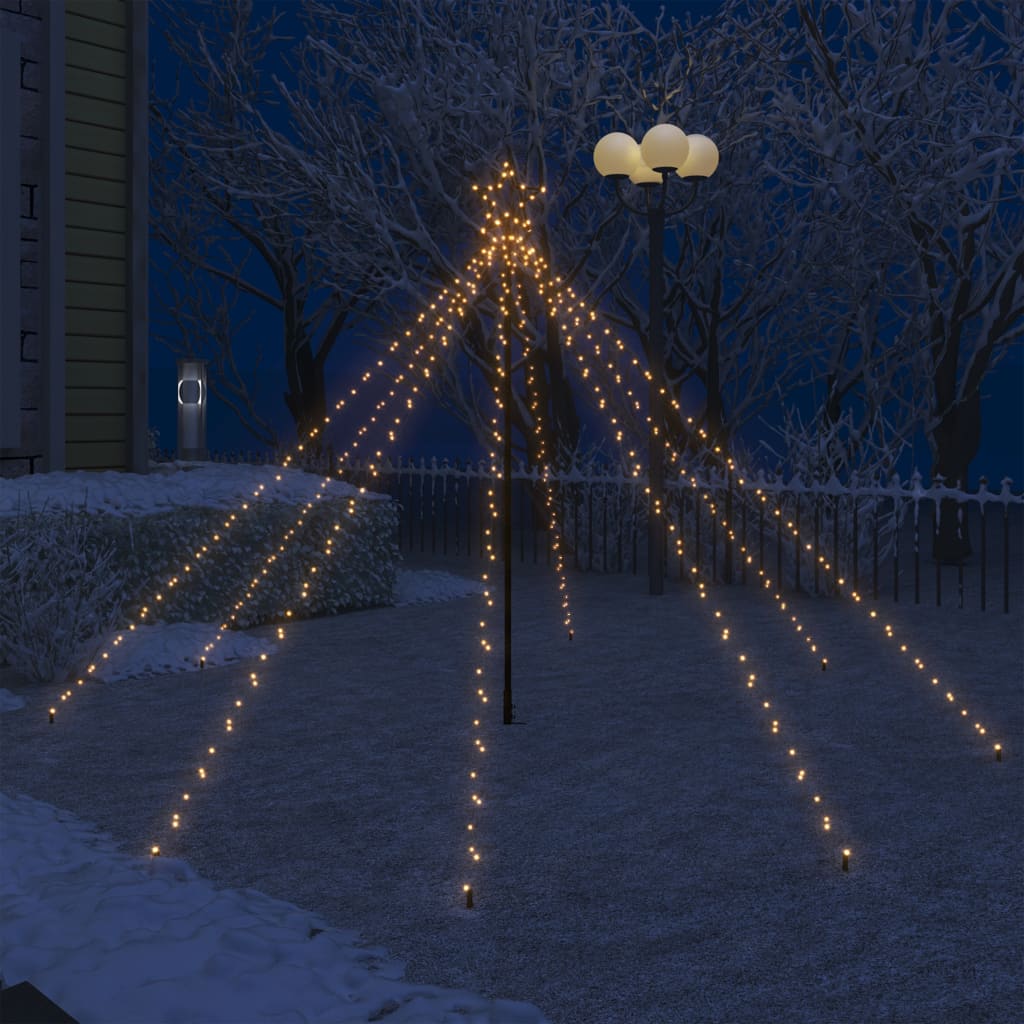 120 Lumière arbres de Noël intérieur/extérieur DEL Couleur Changeante arbres 