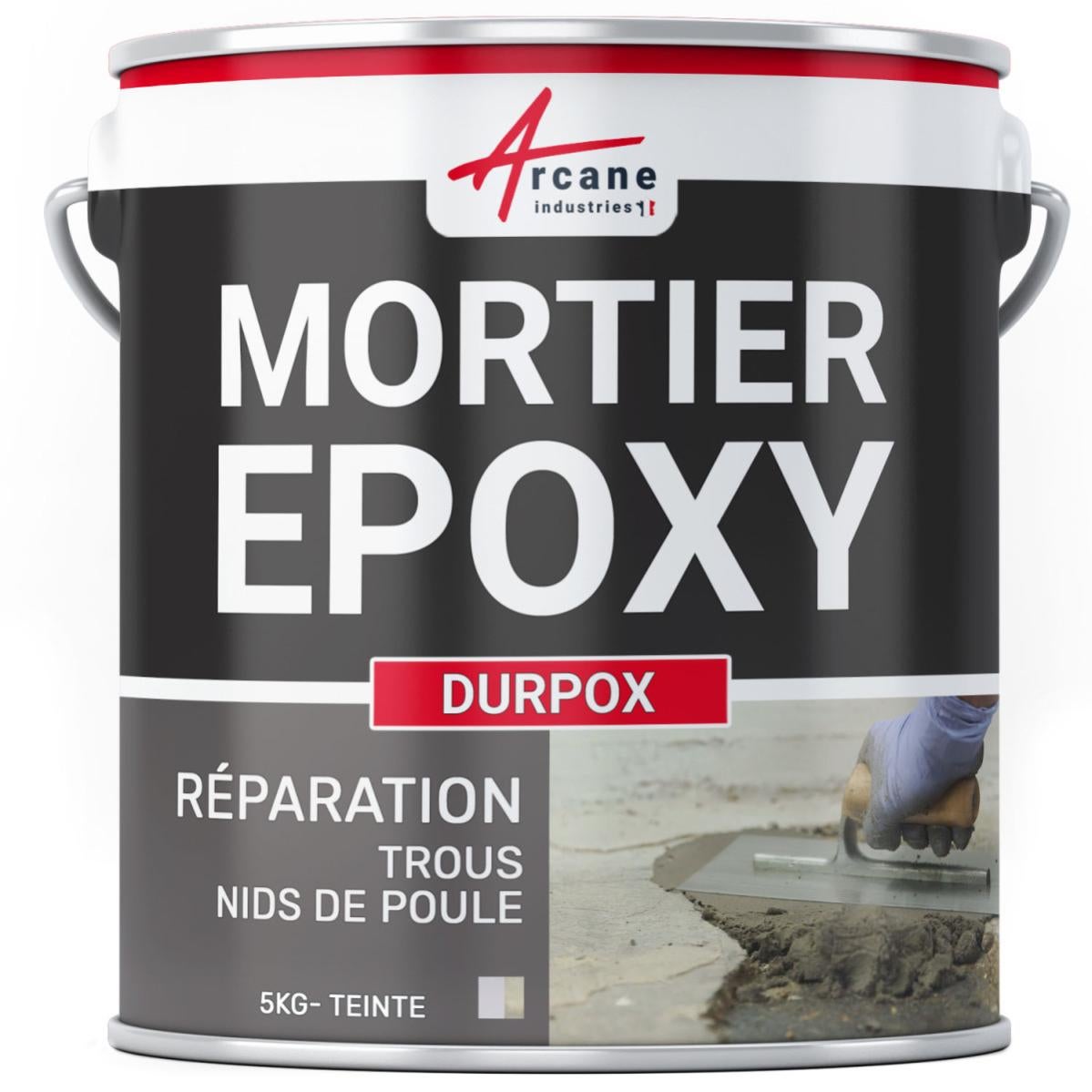 Mortier epoxy de réparation express DURPOX 5 kg ARCANE
