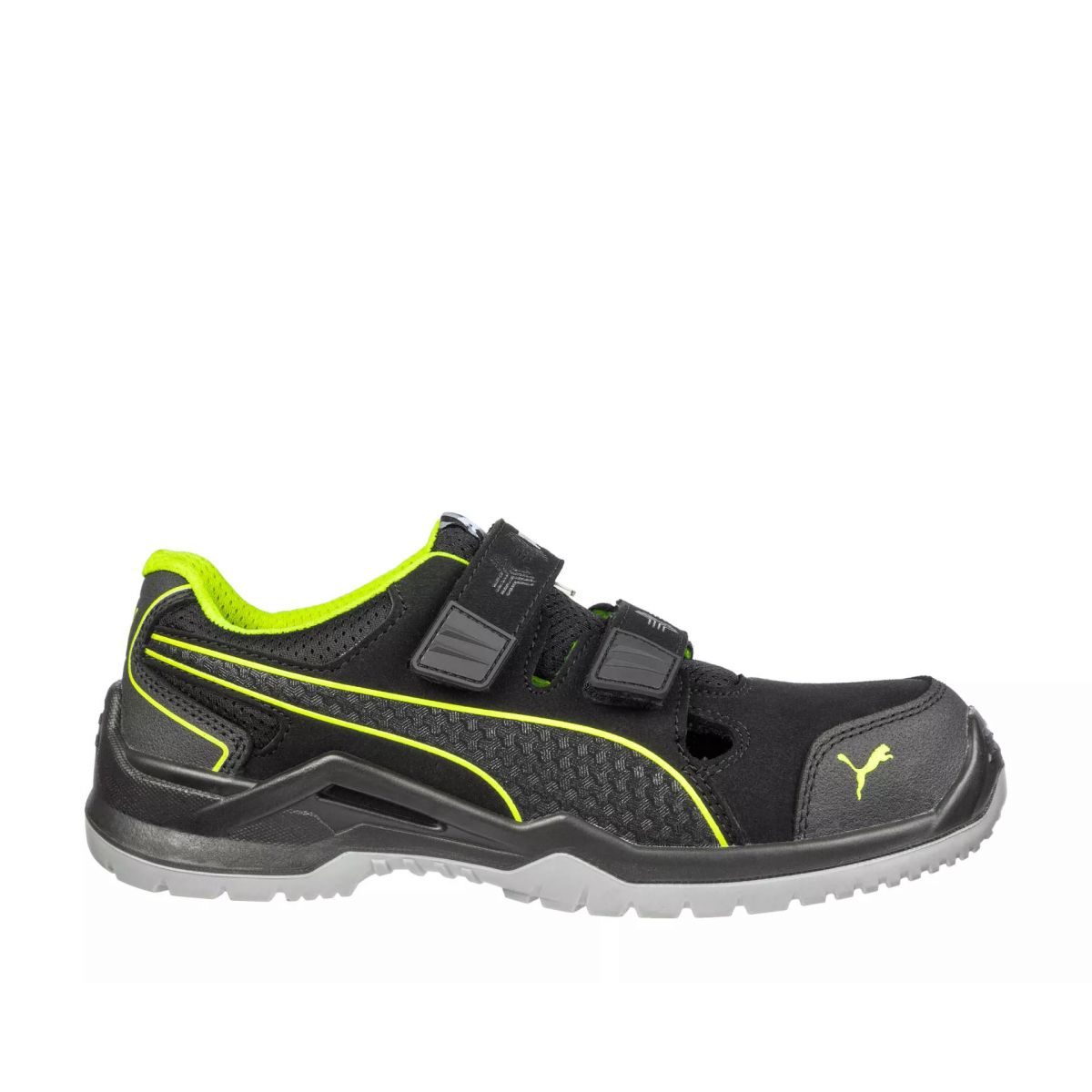 Chaussures de sécurité Fuse TC GREEN LOW S1P ESD SRC - noir/vert - PUMA  SAFATY -MisterMateriaux