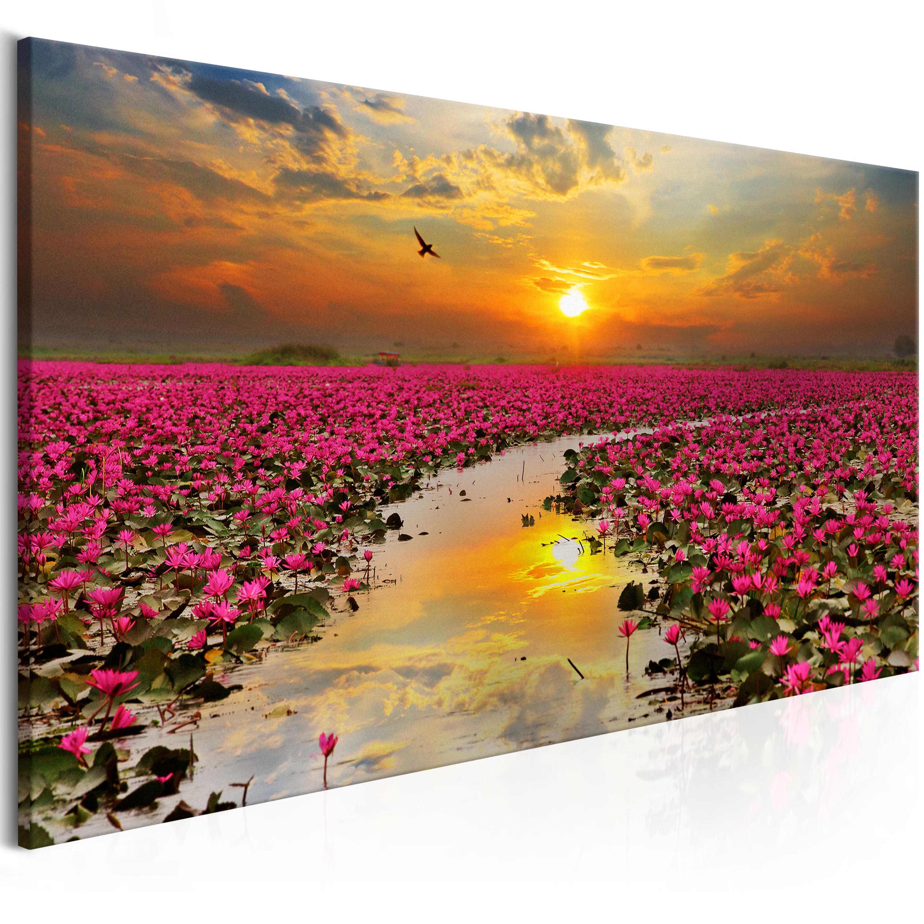 Quadro - Lily Field (1 Part) Narrow - 135x45