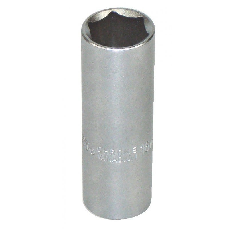 Douille longue 21mm 12 pans 1/2, Chrome-Vanadium, L75 mm RICHMANN