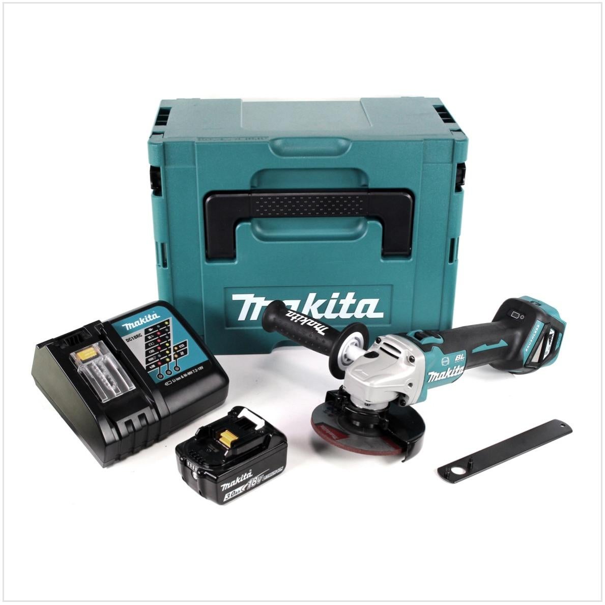 Meuleuse D'Angle Sans Fil 125mm - Brushless 18V - Vitesse Variable (Bois, Métal)