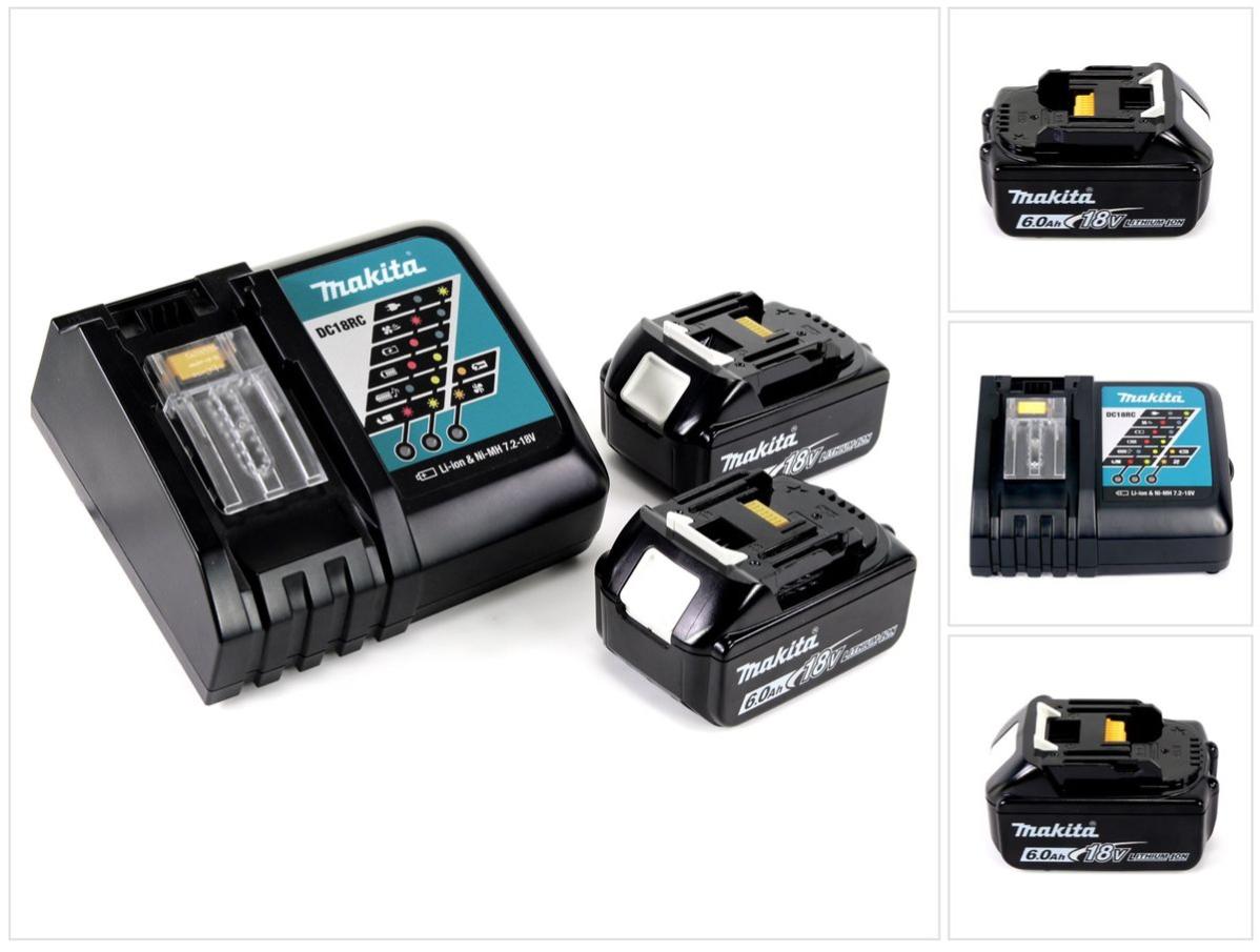Caricabatterie Rapido BONACELL 18V Per Batterie Makita Li-Ion &ndash; Compatibile Con DC18RC, DC18RF E Modelli BL18xx