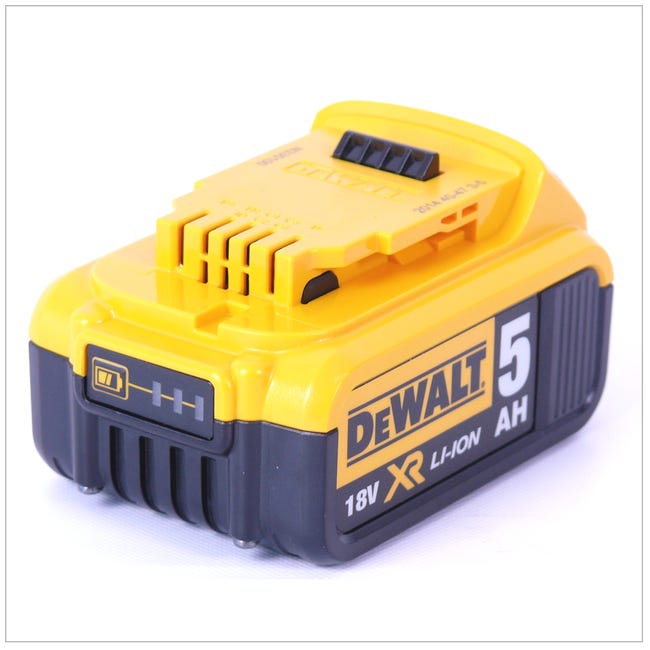 Pack batterie 18V (2x5,0 Ah) avec chargeur - DEWALT DCB1104P2-QW