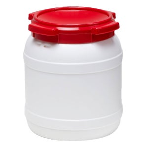 Bidon de stockage alimentaire plastique étanche 60 litres kaki Gaun
