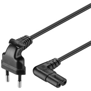 Prolongateur electrique 2m 3x1.5mm² cordon cable secteur m/ femelle iec usa  ordinateur pc ecran