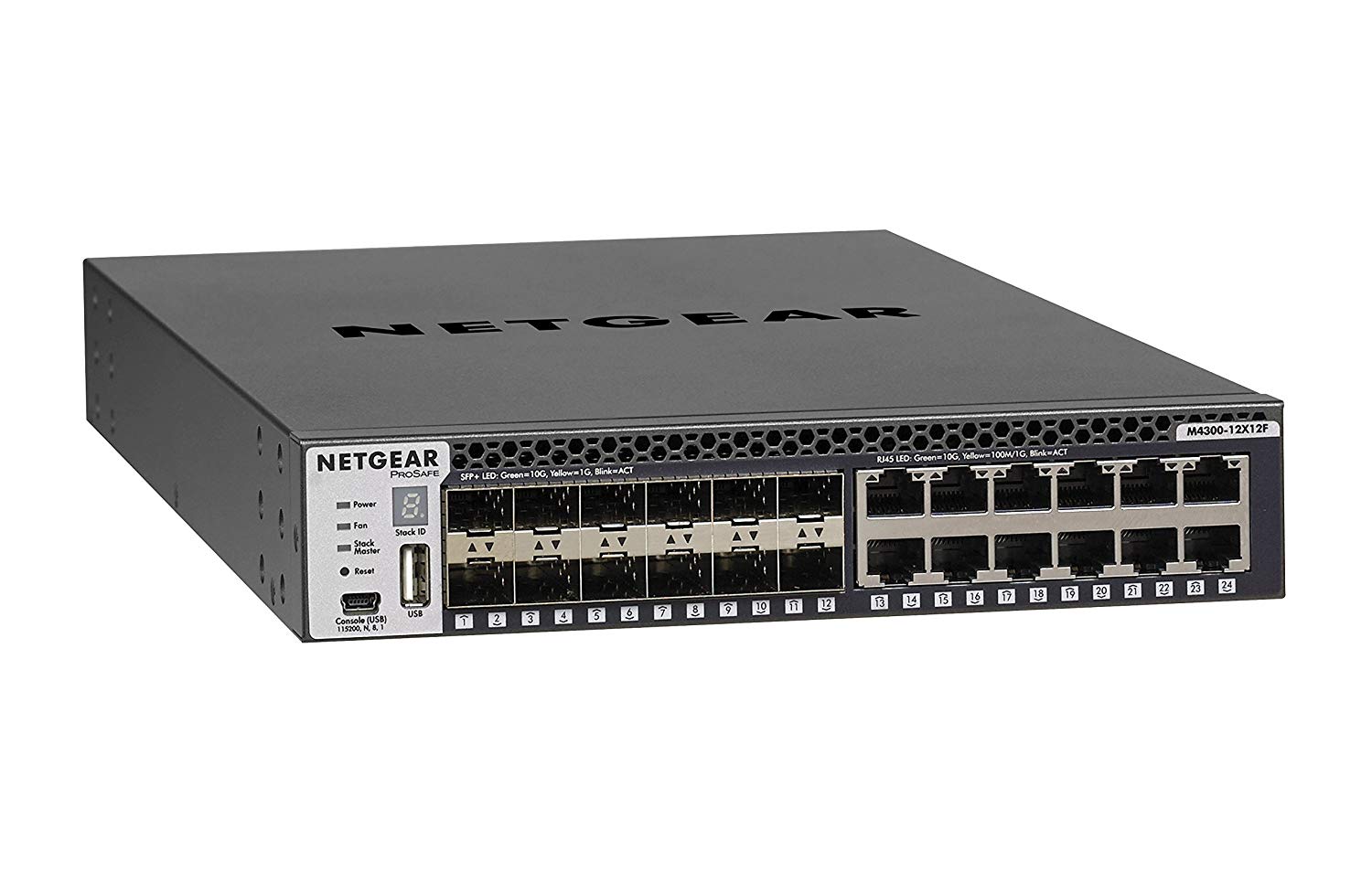 Switch Ethernet NETGEAR 12 Ports RJ45 10 Gigabit manageables NIV3