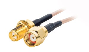 Rallonge D'antenne WiFi Double Bande 2,4 GHz / 5 GHz - 8 DBi, Câble De 110 Cm, Connecteur RP-SMA Intérieur - Pour Booster Votre Réseau à La Maison Ou Au Bureau