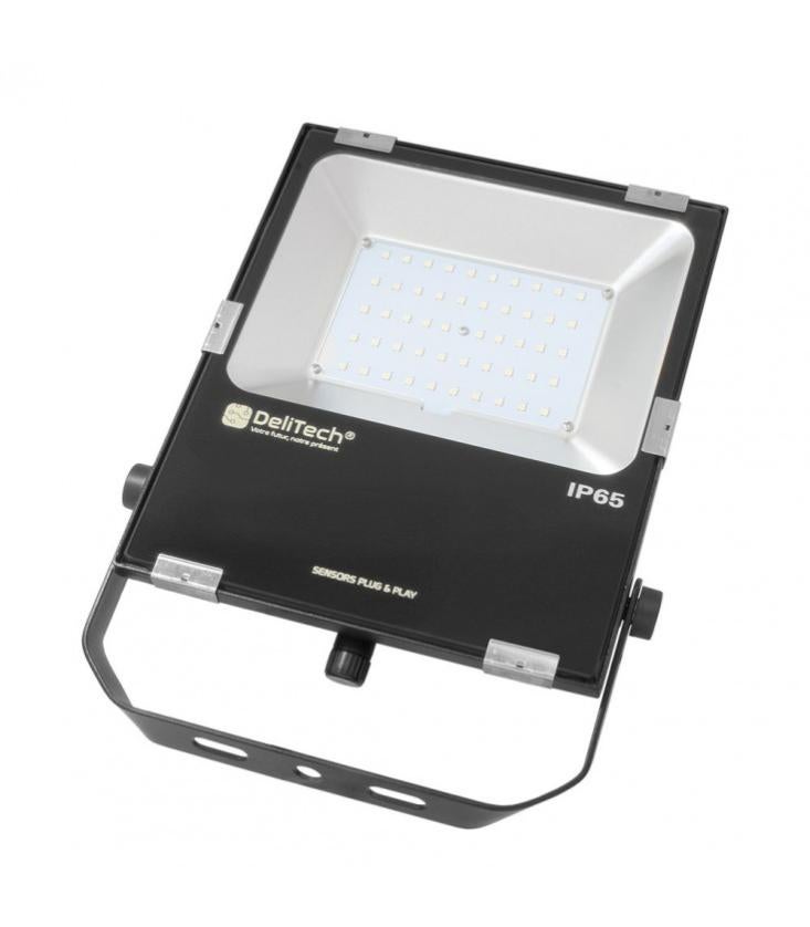 Projecteur LED Pro NOVA Sensor Ready - 50W - IP65 - DeliTech | Leroy Merlin