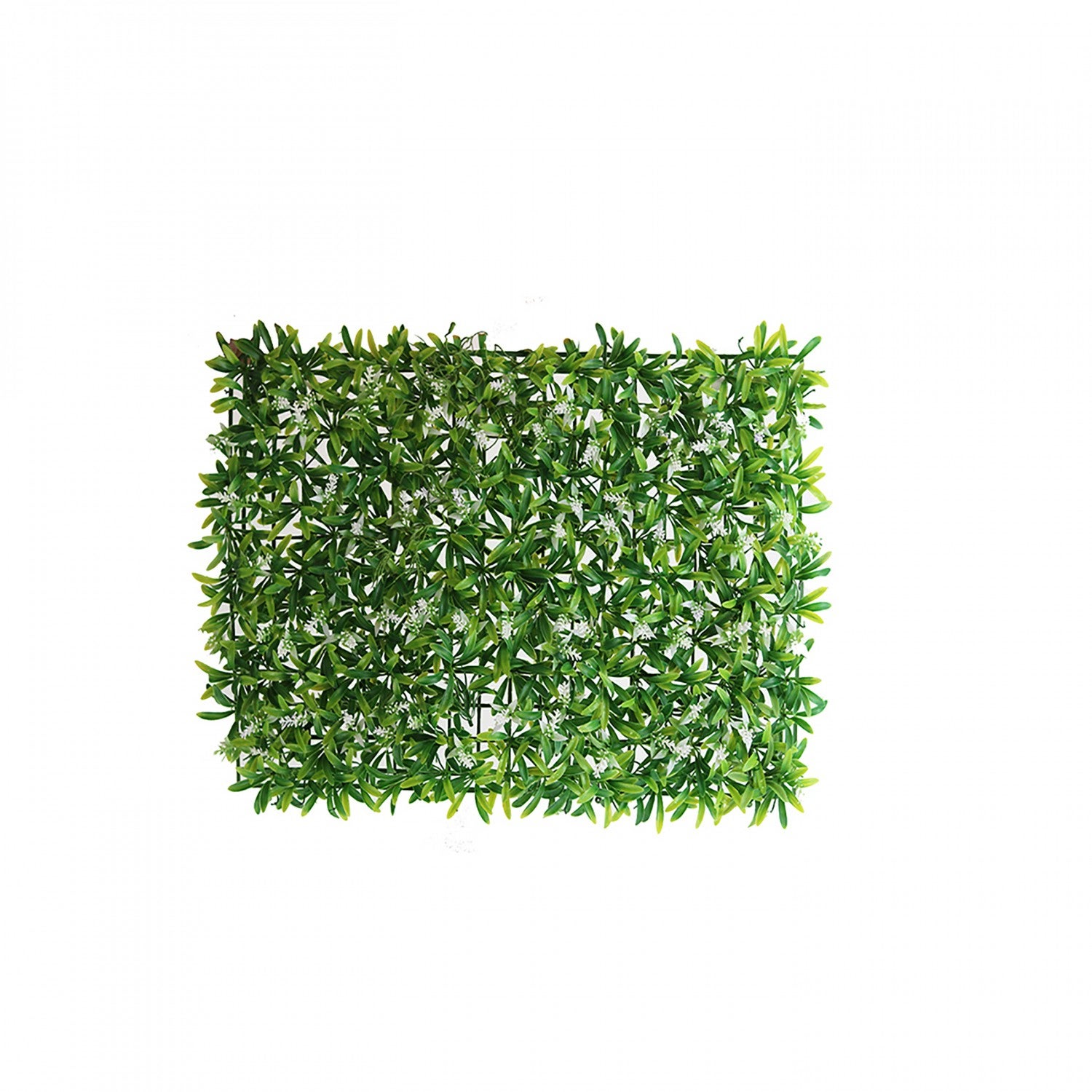 Mur Végétal Artificiel de Feuillage, H.40cm, Vert/Blanc - TINKA | Leroy  Merlin
