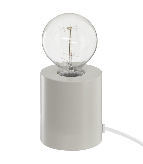 Lampe Socle en métal H 10.5 cm | Leroy Merlin