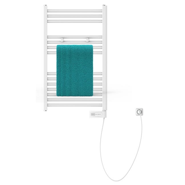 EISL - Eisl radiateur de salle de bain avec minuterie blanc 80x50x15 cm