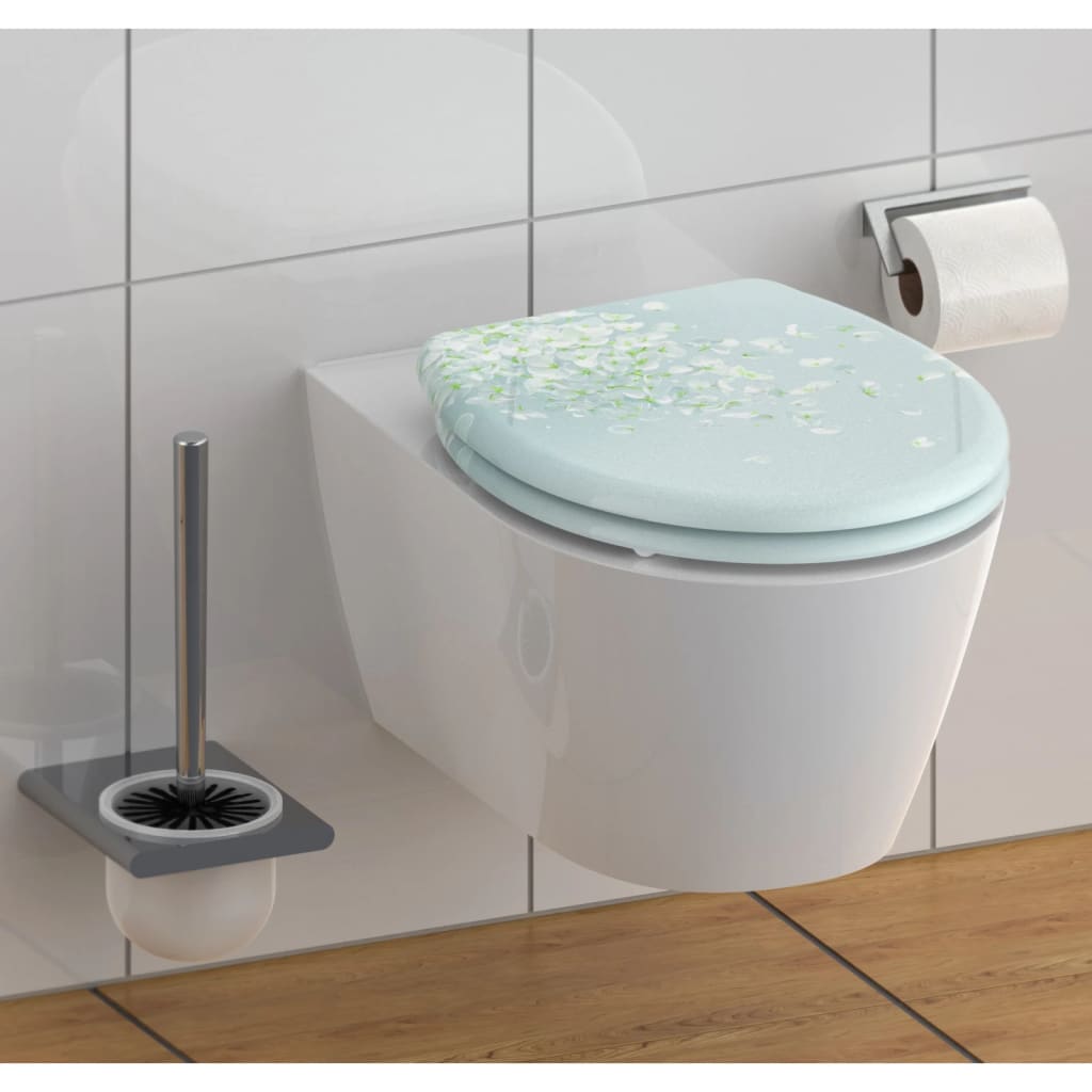 Siège de toilette Duroplast fermeture en douceur MAGIC LIGHT SCHÜTTE