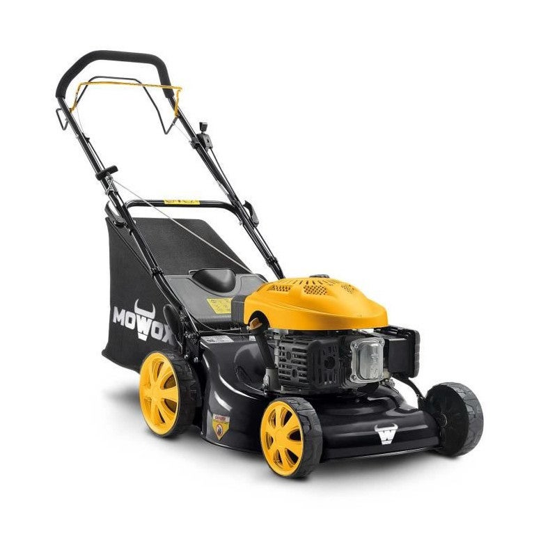 Mowox cortacesped gasolina autopropulsado, 50 cm ancho de corte. motor mowox dg 600 173 cc