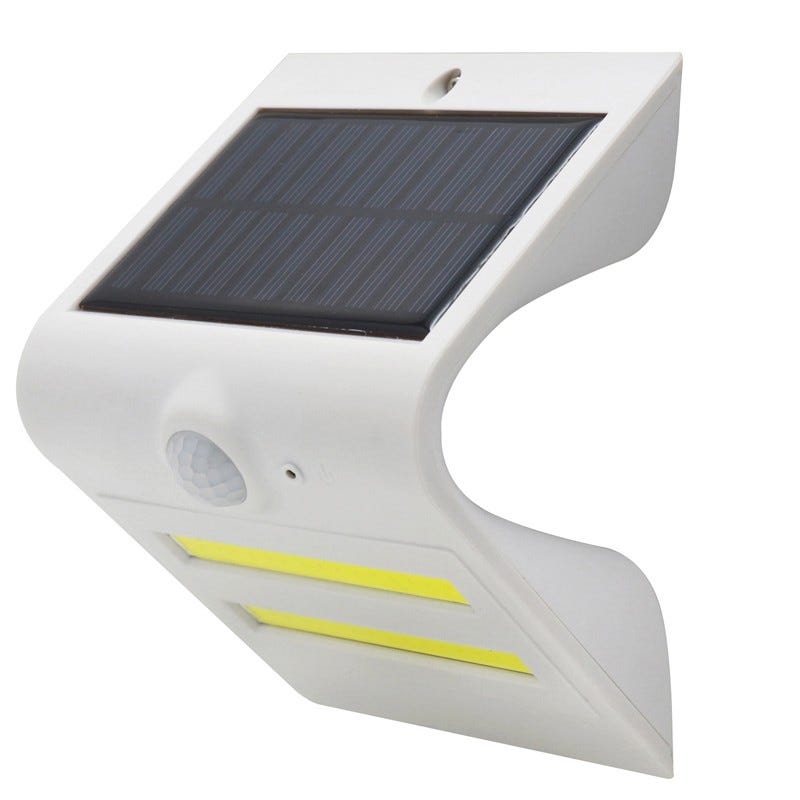 Applique solaire balisage + éclairage LED avec détecteur de