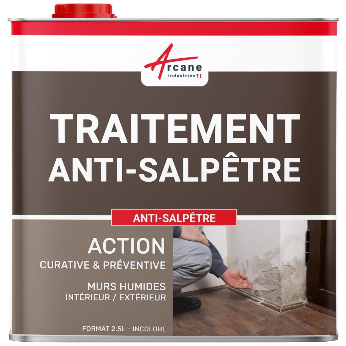 Ripolin Antimuffa Spray – Trattamento Incolore 0,5L – Rimuove La Muffa Senza Strofinare, Previene 6 Mesi, Biodegradabile