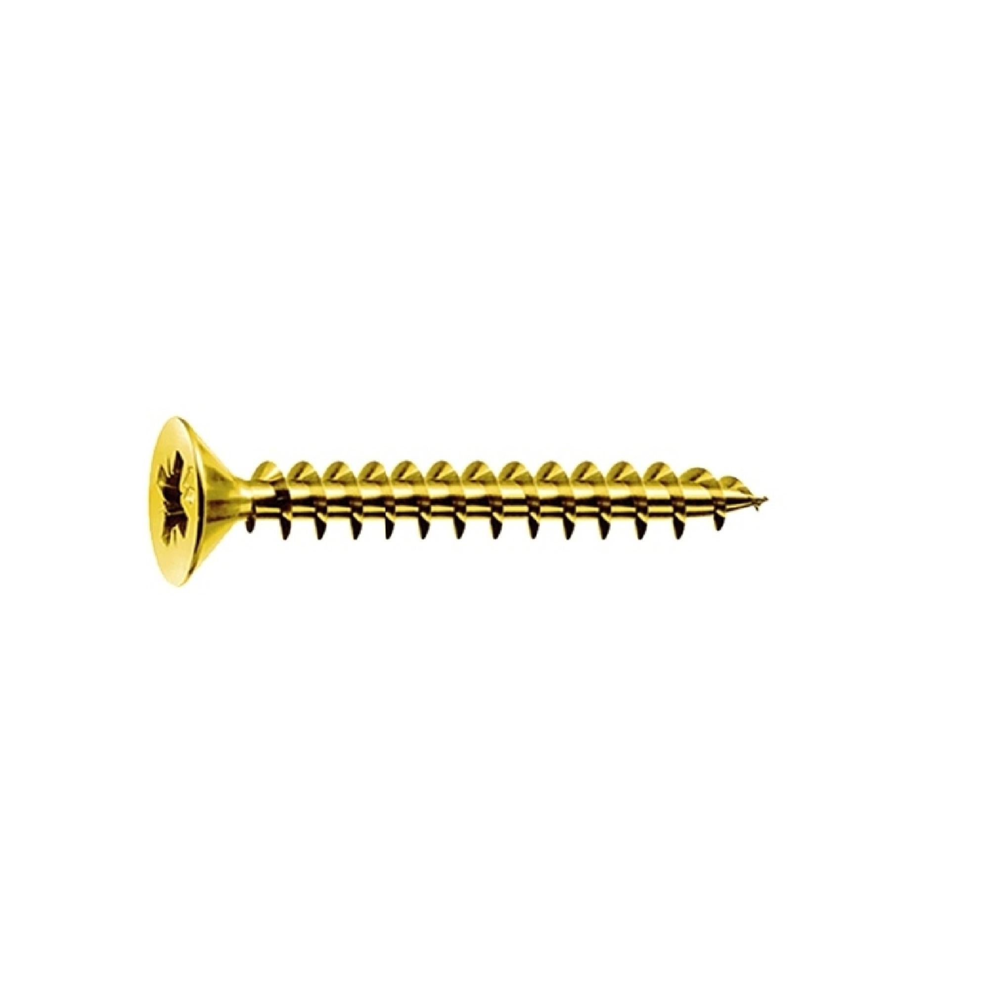 Vis à Bois Mustad Panelvit TSP – Lubrifiées, Zinguées, Sans Pré-perçage, Gamme Complète