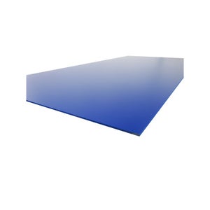 Plaque Plexiglass Teinté Bleu ep 3 mm