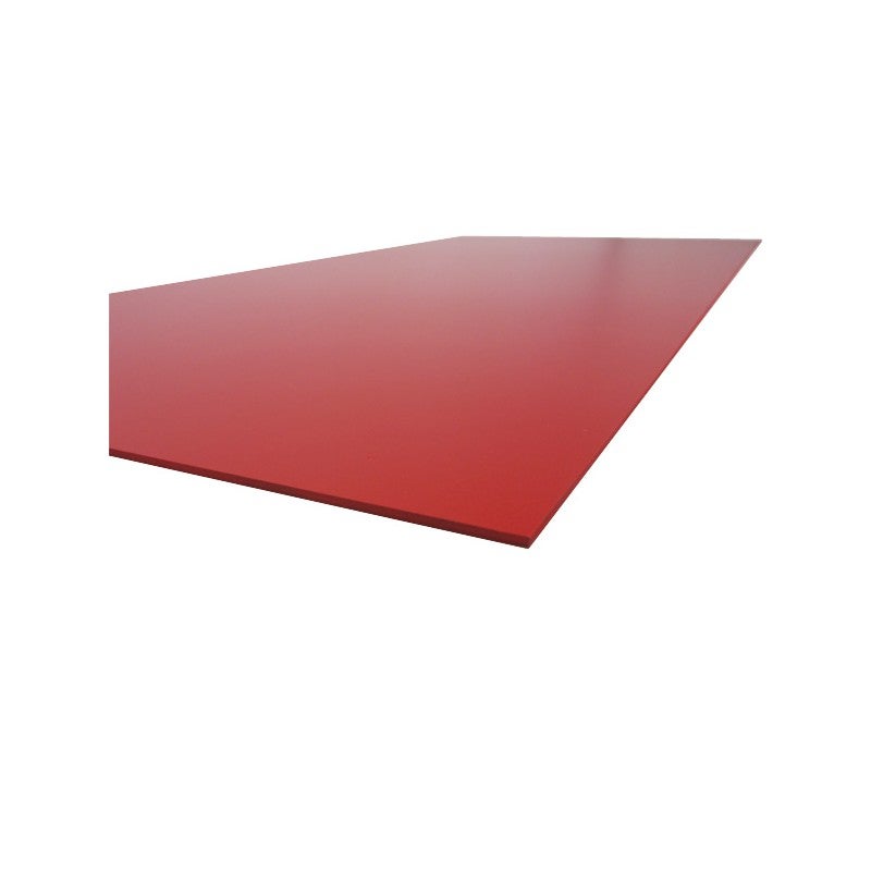Plaque PVC Romana 184 x 117 cm rouge (vendue à la plaque)
