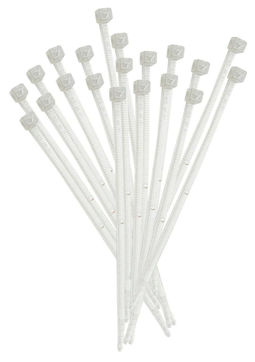 Fascette in nylon 130 x 4,8 nere per fissaggio a pannello confezione 100 pz Fascette in nylon 130 x 4,8 nere per fissaggio a pannello confezione 100 pz