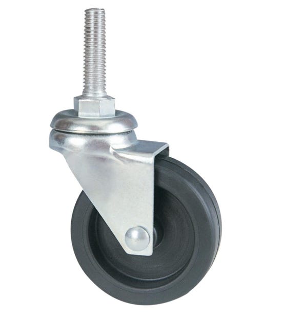 Ruota Ruote In Gomma Per Carrelli Carrello Industriale Industriali - Foto 1