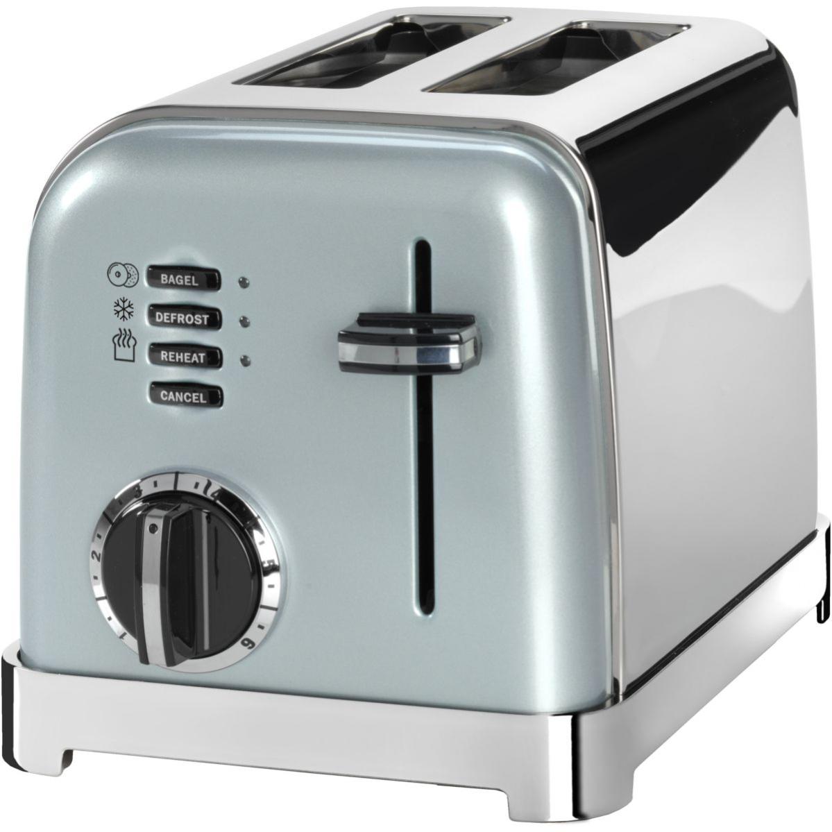 Grillepain CUISINART CPT160GE Toaster 2 tranches Pistache Leroy Merlin