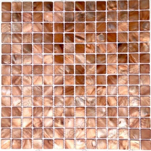 Mosaique de nacre pour sol ou mur modele SAORI