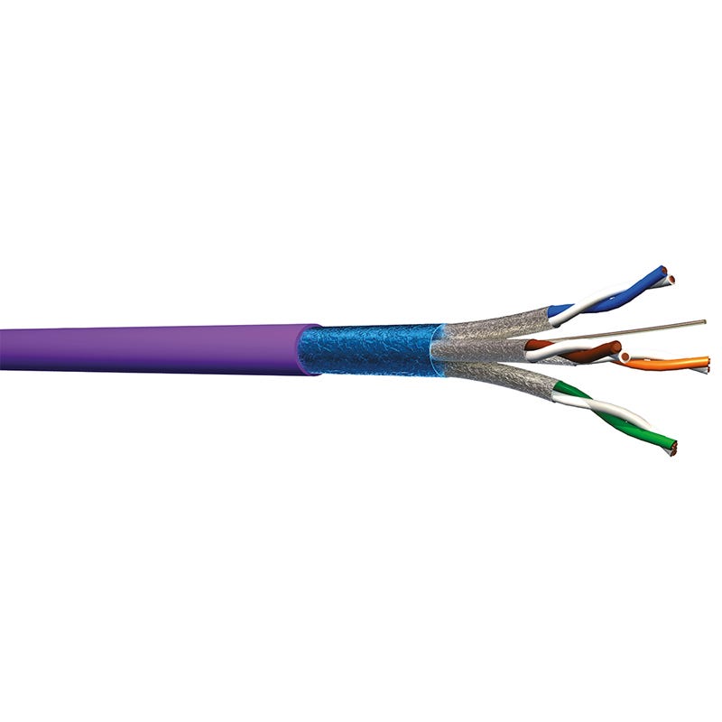 Vente au mètre  Câble Ethernet Cat.6a F/FTP