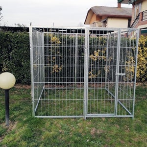 Box per Cani da Esterno Zincatura Elettrolitica 300x200x Altezza 180  centimetri 