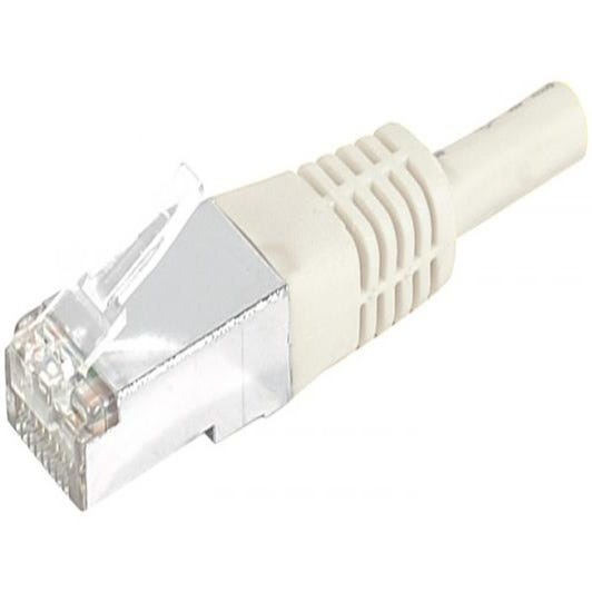 Câble Ethernet 20m, Haute Vitesse Cable RJ45 Cat 6 FTP Blindé