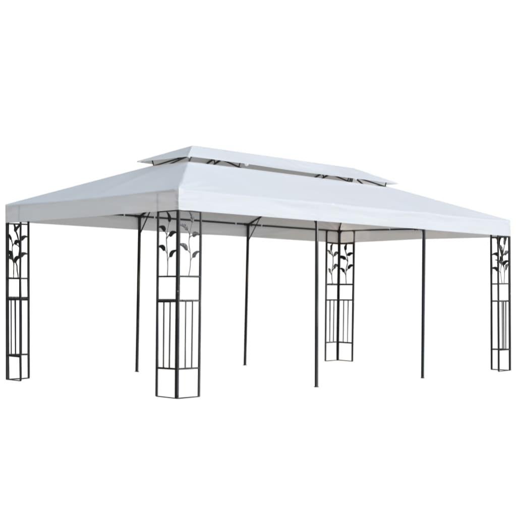 VidaXL Gazebo 3x6 m branco Leroy Merlin