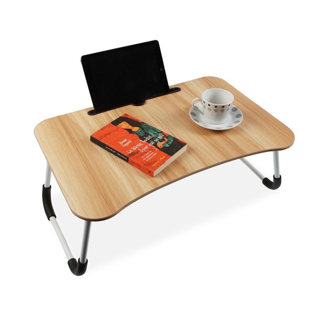 Table de canapé plateau de lit pliable en bois MDF pour PC et