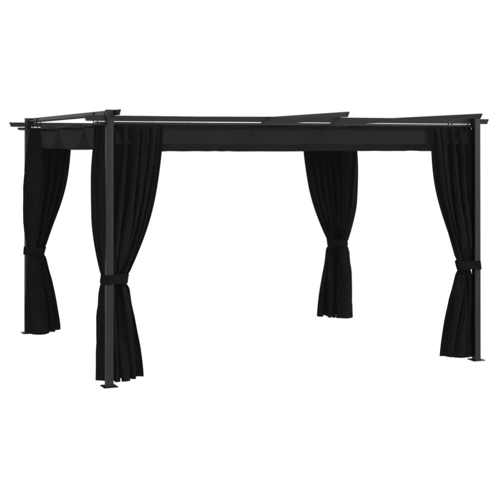 VidaXL Gazebo 4x3 m Antracite Leroy Merlin